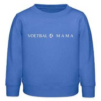 Soccer Mommy – Sportliches Mama-Design - Kinder Organic Sweatshirt Mini Changer von Stanley/Stella - carolina Blue - Vorne - AI Model Kid Female (0cm)