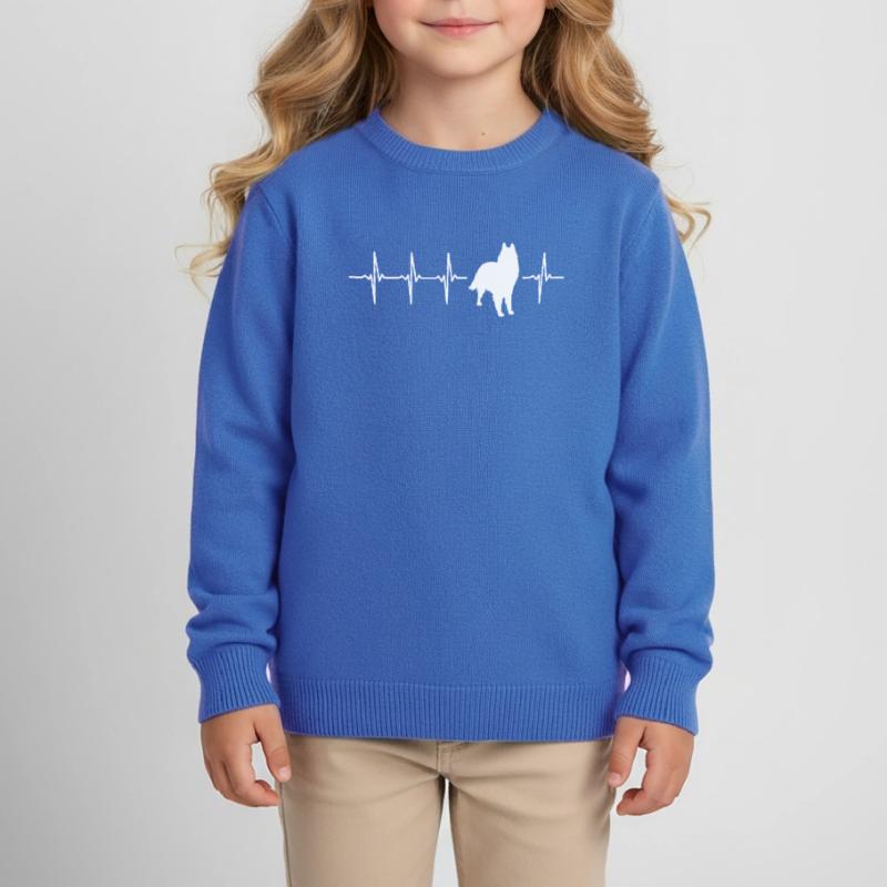 Lustige Groenendael Geschenk-Idee Kinder Organic Sweatshirt Mini Changer von Stanley/Stella