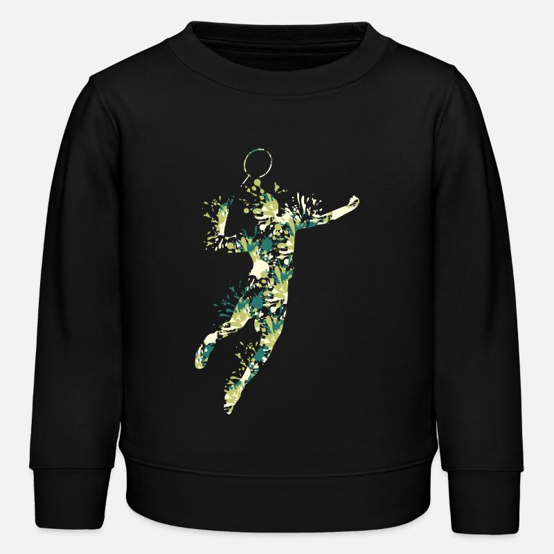 Badminton - Sweat enfant bio Stanley/Stella - noir