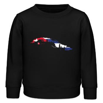 Cuba Drapeau - Sweat enfant bio Stanley/Stella - noir - Devant - AI Model Kid Male (0cm)
