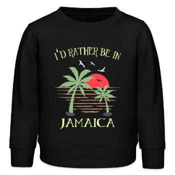 Jamaica - Kinder Organic Sweatshirt Mini Changer von Stanley/Stella - Schwarz - Vorne - AI Model Kid Male (0cm)
