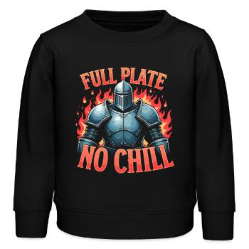 Larp Live-action-rollenspiel-spiel Fantasy Combat - Kinder Organic Sweatshirt Mini Changer von Stanley/Stella - Schwarz - Vorne - AI Model Kid Male (0cm)