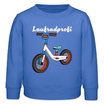ROUE PROFESSIONNELLE - Sweat enfant bio Stanley/Stella - carolina blue - Devant - AI Model Kid Female (0cm)
