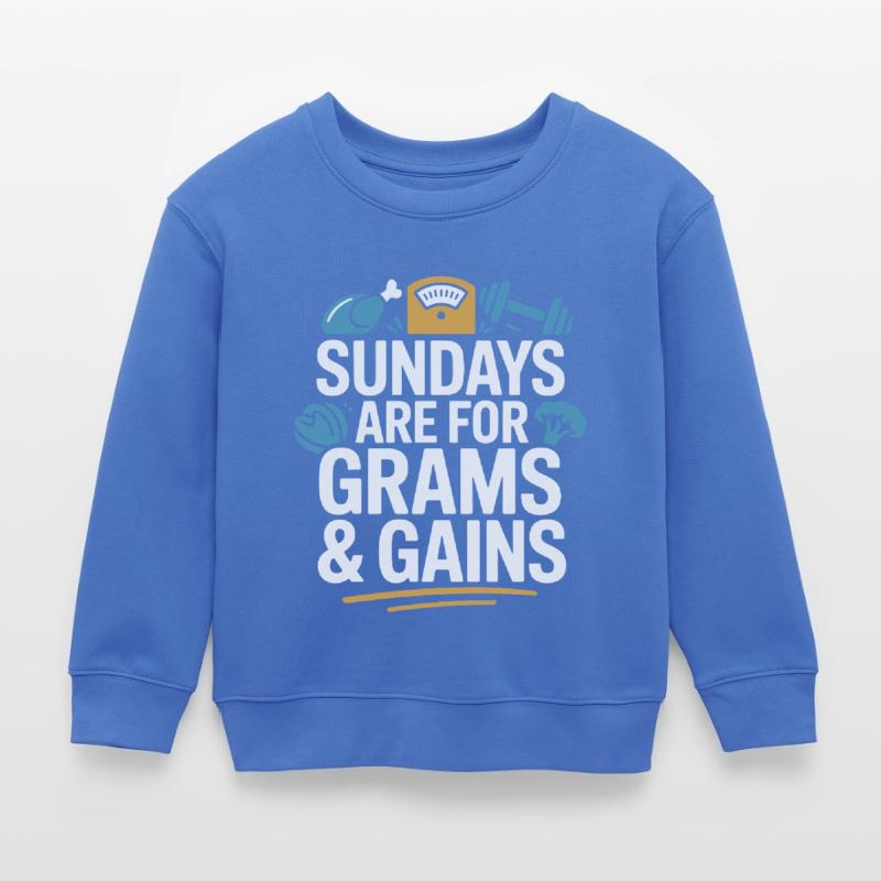 Prepared Squad Speiseplaner Food Organization Kinder Organic Sweatshirt Mini Changer von Stanley/Stella