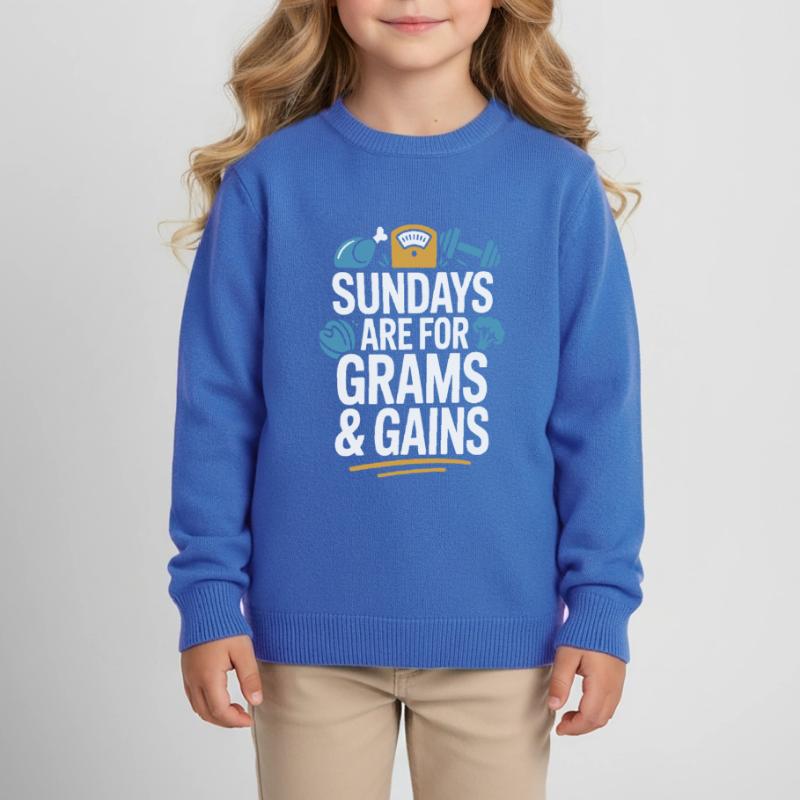 Prepared Squad Speiseplaner Food Organization Kinder Organic Sweatshirt Mini Changer von Stanley/Stella