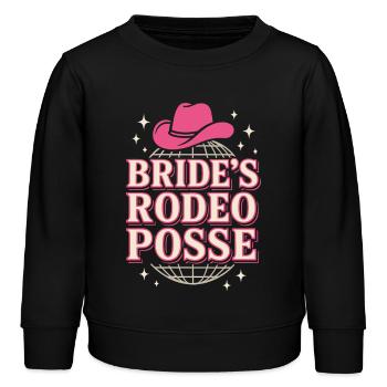 Disco Coirl Western Enterrement de vie de jeune fille - Sweat enfant bio Stanley/Stella - noir - Devant - AI Model Kid Male (0cm)