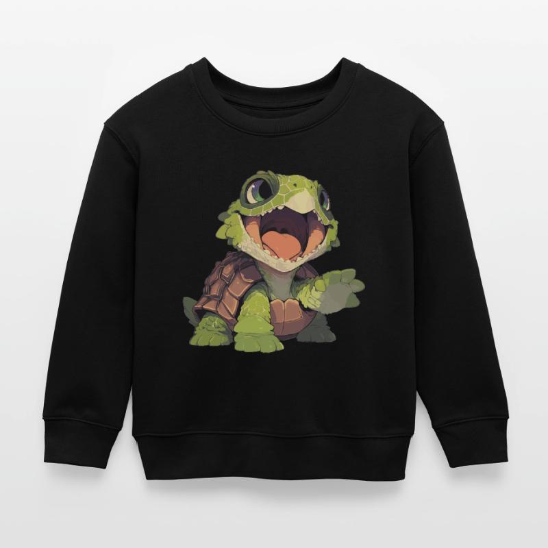 Snapping Turtles Snapping Turtle Kids Organic Sweatshirt by Stanley/Stella