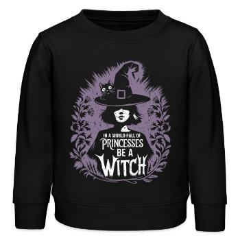 Sorcellerie pour les femmes fortes - Sweat enfant bio Stanley/Stella - noir - Devant - AI Model Kid Male (0cm)
