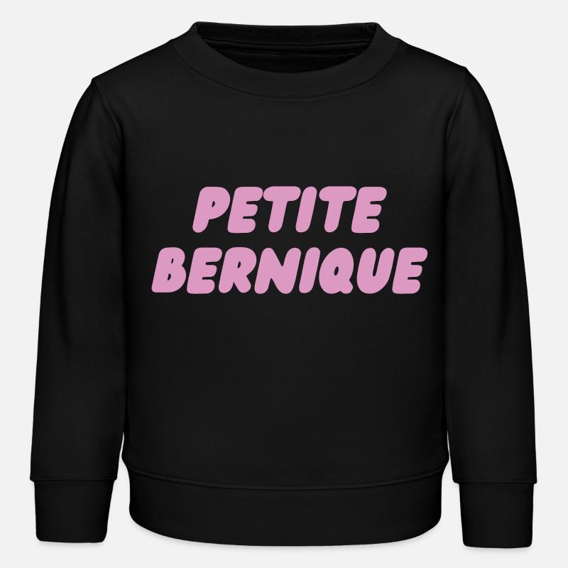 Petite Bernique - Sweat enfant bio Stanley/Stella - noir