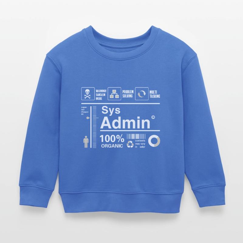 Sys Admin programmier Computer Nerd pc Platine cpu Kinder Organic Sweatshirt Mini Changer von Stanley/Stella
