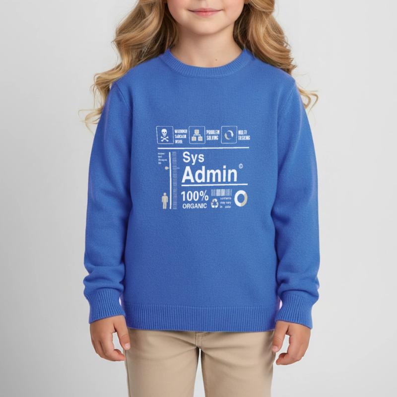 Sys Admin programmier Computer Nerd pc Platine cpu Kinder Organic Sweatshirt Mini Changer von Stanley/Stella