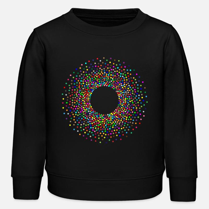 Bubbles - Kinder Organic Sweatshirt Mini Changer von Stanley/Stella - Schwarz