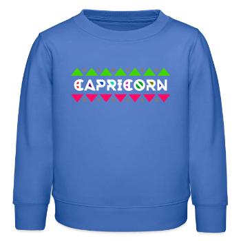 Astronomie Aberglaube Sterndeutung Steinbock - Kinder Organic Sweatshirt Mini Changer von Stanley/Stella - carolina Blue - Vorne - AI Model Kid Female (0cm)