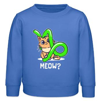 Astronomie Statement Steinbock Esoterik Aberglaube - Kinder Organic Sweatshirt Mini Changer von Stanley/Stella - carolina Blue - Vorne - AI Model Kid Female (0cm)