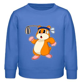 Hamster Seeds - Kids Organic Sweatshirt by Stanley/Stella - carolina blue - Front - AI Model Kid Female (0cm)