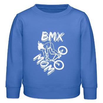 BXM Mutter - Kinder Organic Sweatshirt Mini Changer von Stanley/Stella - carolina Blue - Vorne - AI Model Kid Female (0cm)