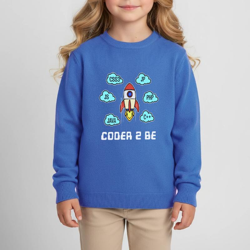 Developer Statement Css Php Java C++ Programmer Kids Organic Sweatshirt by Stanley/Stella