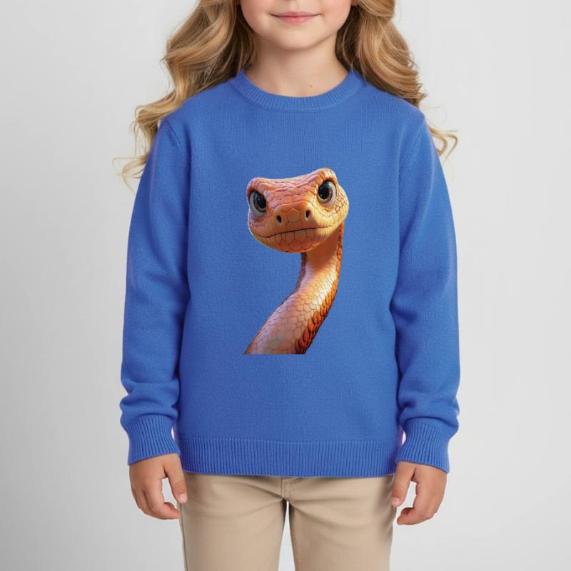 Serpent Python Cobra Mamba Serpent à sonnettes Serpent Sweat enfant bio Stanley/Stella
