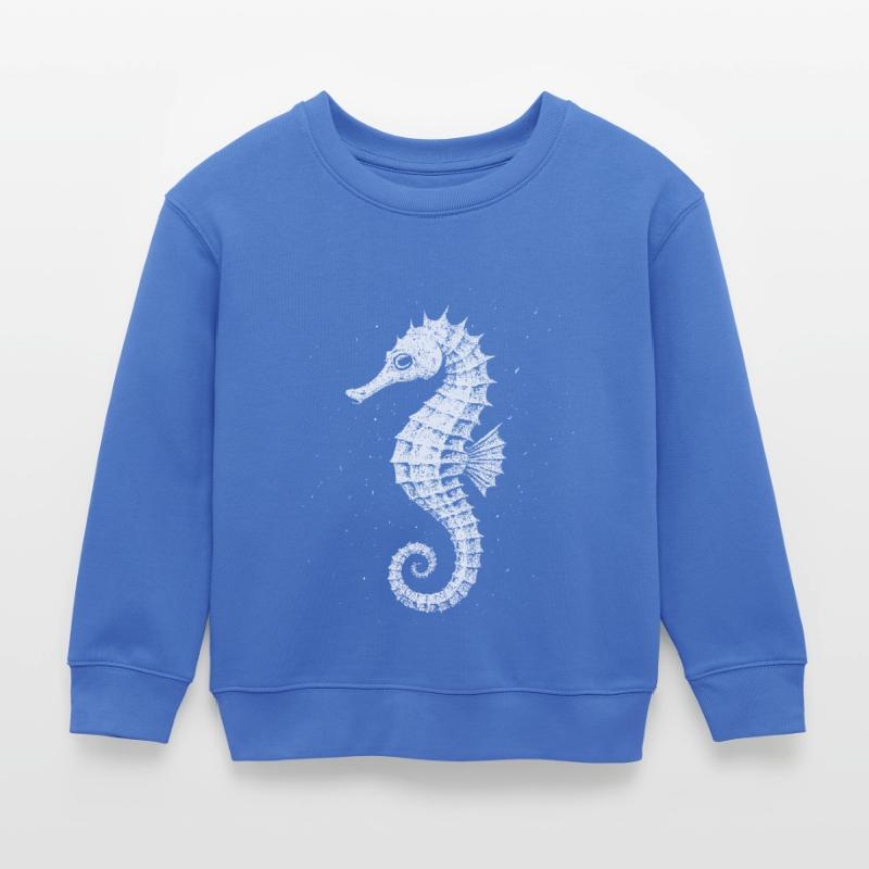 Seepferdchen Kinder Organic Sweatshirt Mini Changer von Stanley/Stella