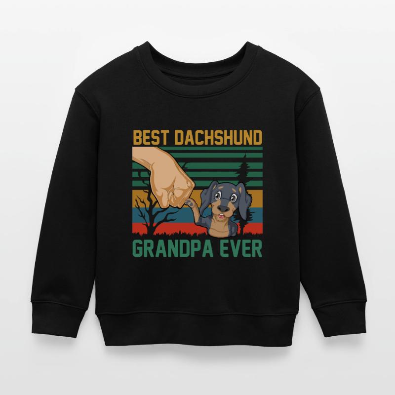 Papi teckel Sweat enfant bio Stanley/Stella