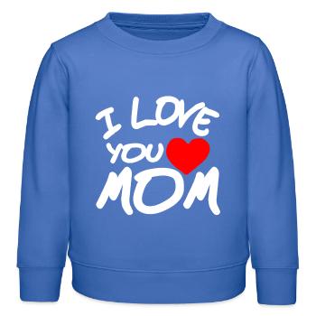 Mutter - Kinder Organic Sweatshirt Mini Changer von Stanley/Stella - carolina Blue - Vorne - AI Model Kid Female (0cm)