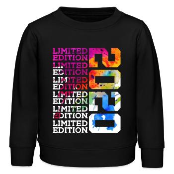 LIMITED EDITION 2020 6 JAHRE 6. GEBURTSTAG - Kinder Organic Sweatshirt Mini Changer von Stanley/Stella - Schwarz - Vorne - AI Model Kid Male (0cm)