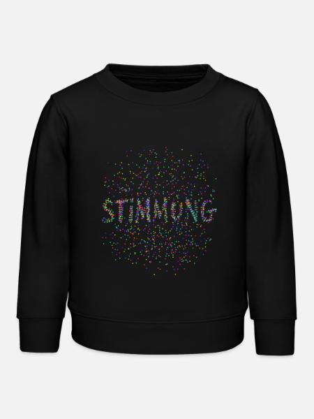 Fastnacht - Karneval - Stimmung - Konfetti - Kinder Organic Sweatshirt Mini Changer von Stanley/Stella - Schwarz