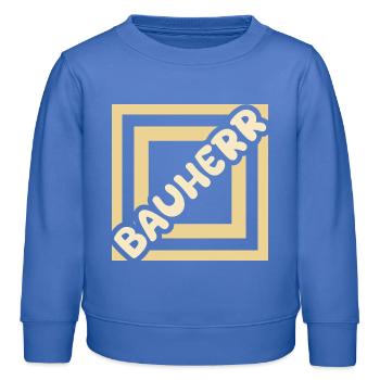 Job Builder - Kids Organic Sweatshirt by Stanley/Stella - carolina blue - Front - AI Model Kid Female (0cm)