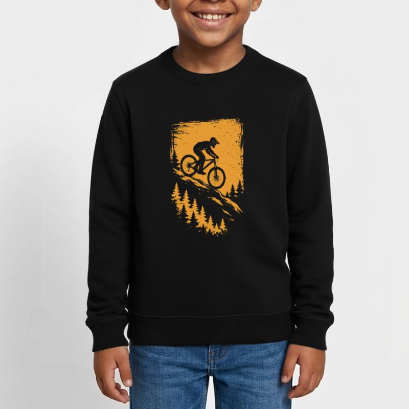Descente VTT – Conception de VTT Sweat enfant bio Stanley/Stella