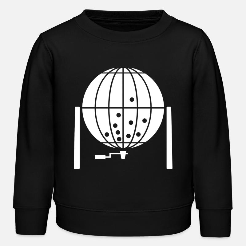 Bingo - Sweat enfant bio Stanley/Stella - noir