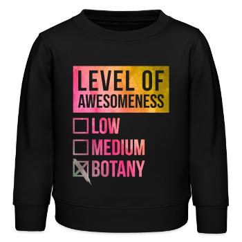 botanique - Sweat enfant bio Stanley/Stella - noir - Devant - AI Model Kid Male (0cm)