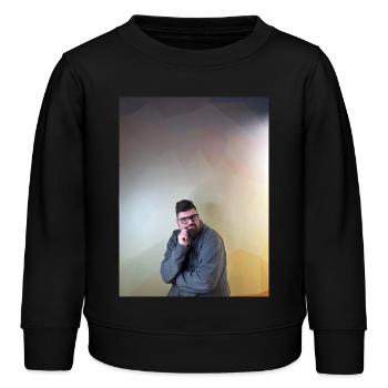Tom Erik Risanger - Kinder Organic Sweatshirt Mini Changer von Stanley/Stella - Schwarz - Vorne - AI Model Kid Male (0cm)