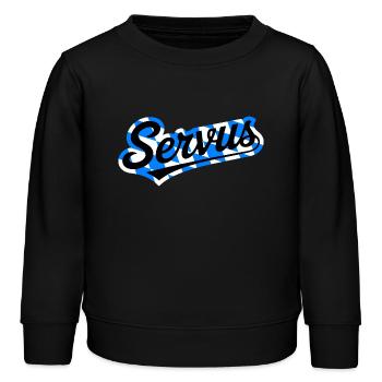 Servus - Kids Organic Sweatshirt by Stanley/Stella - black - Front - AI Model Kid Male (0cm)