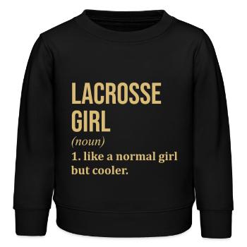 Lacrosse - Sweat enfant bio Stanley/Stella - noir - Devant - AI Model Kid Male (0cm)