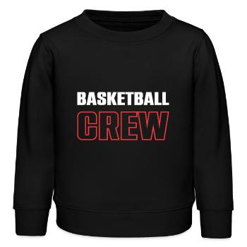 Équipe de basket-ball - Sweat enfant bio Stanley/Stella - noir - Devant - AI Model Kid Male (0cm)