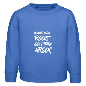 ROCK - Sweat enfant bio Stanley/Stella - carolina blue - Devant - AI Model Kid Female (0cm)