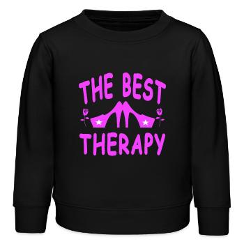 Danser - Sweat enfant bio Stanley/Stella - noir - Devant - AI Model Kid Male (0cm)