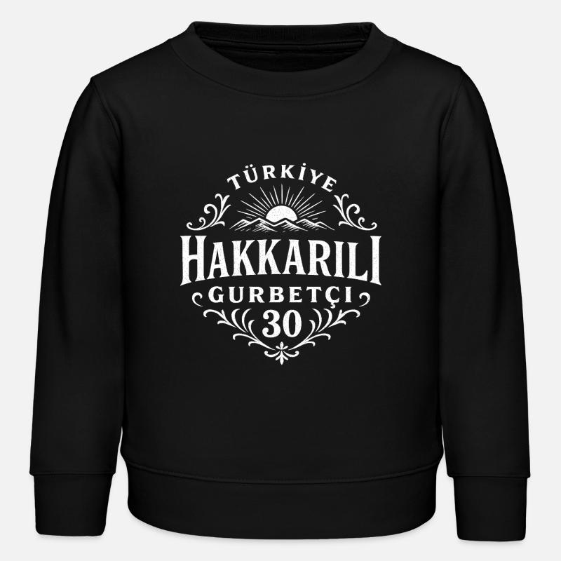 Hakkari - Kinder Organic Sweatshirt Mini Changer von Stanley/Stella - Schwarz