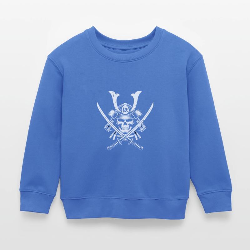 Japanischer Samurai-Krieger Kinder Organic Sweatshirt Mini Changer von Stanley/Stella