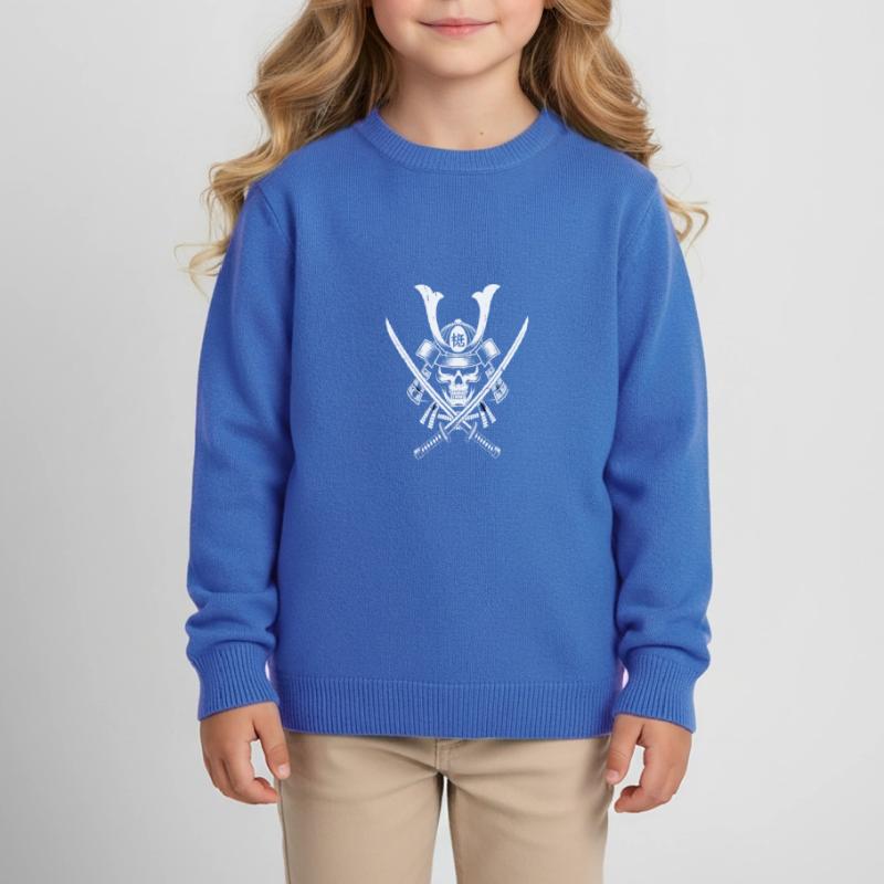 Japanischer Samurai-Krieger Kinder Organic Sweatshirt Mini Changer von Stanley/Stella
