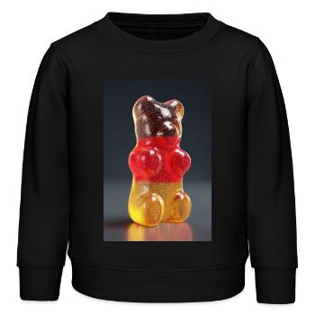 Transparentes deutsches Gummibärchen - Kinder Organic Sweatshirt Mini Changer von Stanley/Stella - Schwarz - Vorne - AI Model Kid Male (0cm)