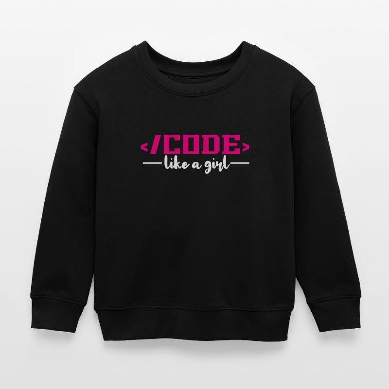 Codage Programmation informatique Sweat enfant bio Stanley/Stella