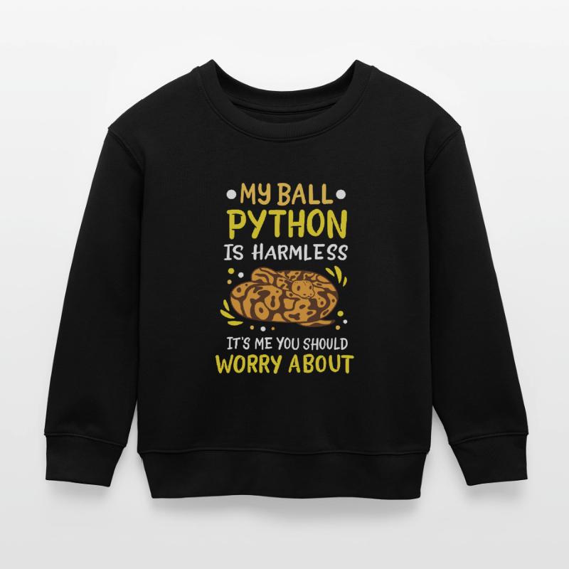 Ball Python Kinder Organic Sweatshirt Mini Changer von Stanley/Stella