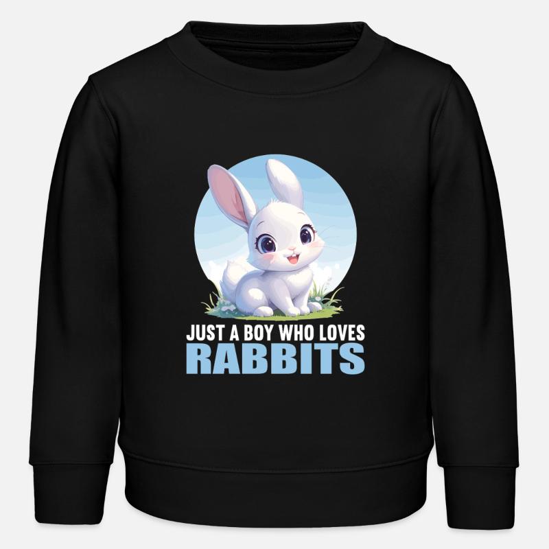 Lapin Lapin - Sweat enfant bio Stanley/Stella - noir