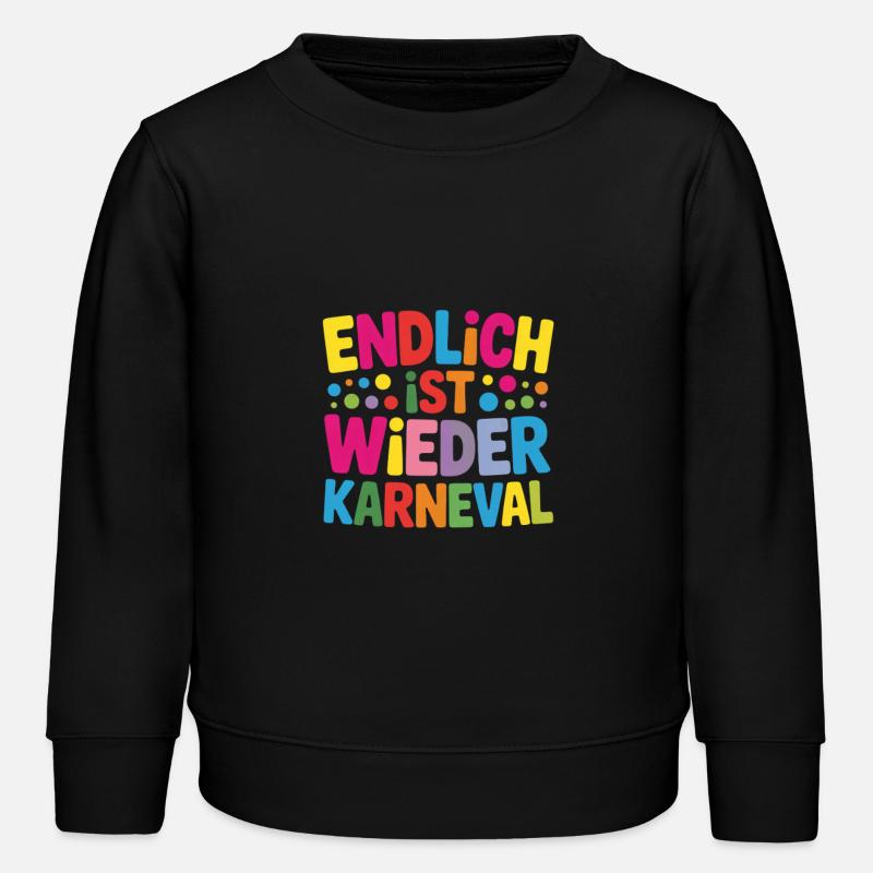 Karneval Kostüm  - Kinder Organic Sweatshirt Mini Changer von Stanley/Stella - Schwarz