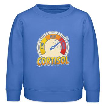 Cortisol Measuring Point T-Shirt - Sweat enfant bio Stanley/Stella - carolina blue - Devant - AI Model Kid Female (0cm)