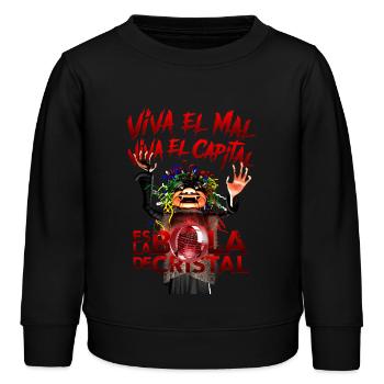 Die Hexen-Panne - es lebe das Böse, es lebe das Kapital - Kinder Organic Sweatshirt Mini Changer von Stanley/Stella - Schwarz - Vorne - AI Model Kid Male (0cm)