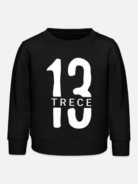 trece 13 - Kinder Organic Sweatshirt Mini Changer von Stanley/Stella - Schwarz