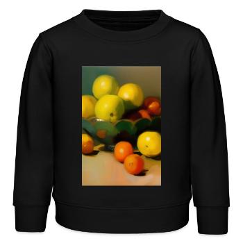 Fruit - Sweat enfant bio Stanley/Stella - noir - Devant - AI Model Kid Male (0cm)