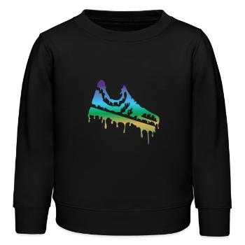 Chaussure - Sweat enfant bio Stanley/Stella - noir - Devant - AI Model Kid Male (0cm)